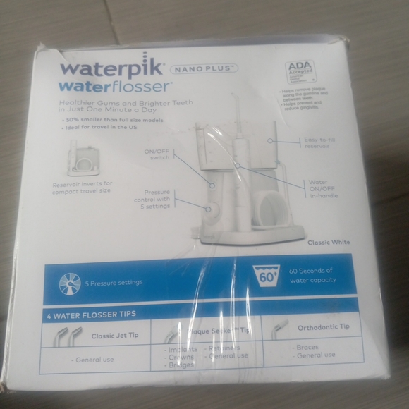 Waterpik Waterflosser Nano Plus ADA Accepted Travel Ready: Collapsible + Compact - Picture 9 of 16